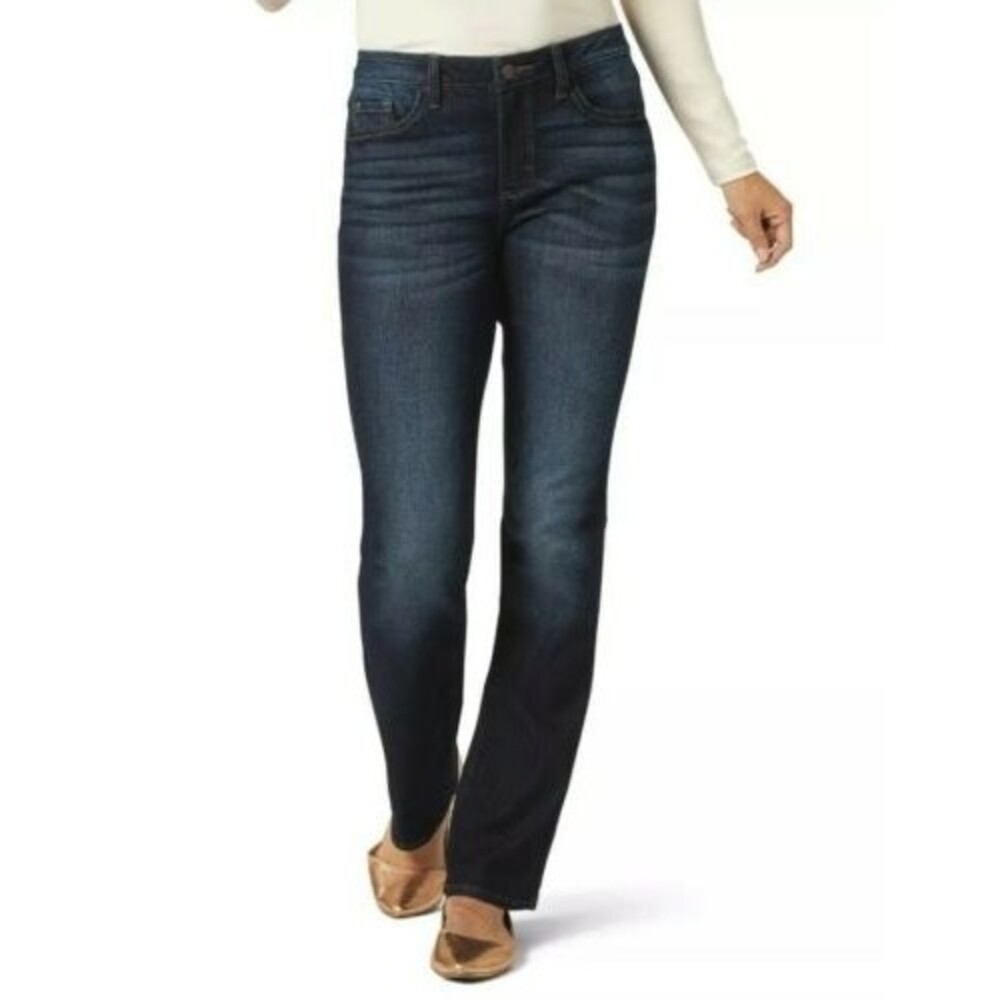 Lee Riders Women's Midrise Bootcut Jean, Nightfall, 18 Medium